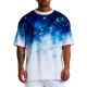 Men's Organic Cotton Heavyweight Loose Fit Digital Print Tee