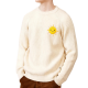 Men's Cashmere Solid Knit Regular Fit Pullover Sweater