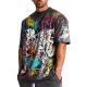 Heavyweight 100% Organic Cotton Men's Loose Fit Digital Print T-shirt